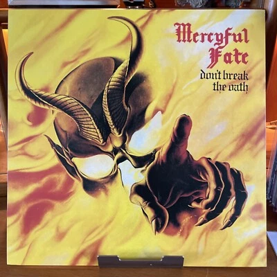 Mercyful Fate Don't Break the Oath Lp Vinyl 2007, Roadrunner Records Euro Press Foto 1 de 4