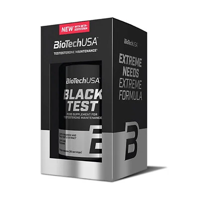 BIOTECH USA BLACK TEST 90 CAPS - Testosteron-Booster für Männer - Bild 1 von 4