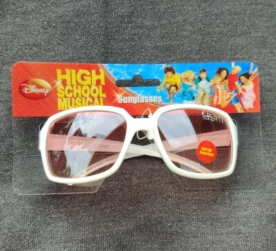 Gafas de sol High School Musical Disney Channel blancas protección UV rosa Sharpay Foto 1 de 4