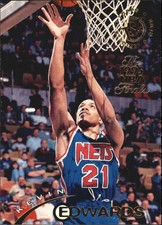 1994-95 Stadium Club Super Teams NBA Finals Basketball Card #99 Kevin Edwards