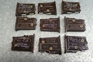 6 X NORTHERN TELECOM QFF1B.0.5A QFF1B 0.5A INDICATING ALARM FUSE - Picture 1 of 1