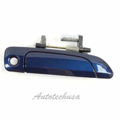 Manija de puerta exterior impresa azul delantera derecha para Honda Civic 2001-2005 B3938 Foto 1 de 3