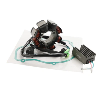 ALTERNATORE STATORE REGOLATORE GUARNIZIONE PER HONDA ATC250R ATC 250 R 1986 H7 - Immagine 1 di 4