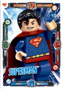 LEGO Batman Film Karty nr 11 - Superman - Zdjęcie 1 z 1
