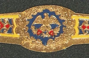 147AtN-MEXICO VITOLA Antigua-Old Cigar Band (Eagles) 2840 - Picture 1 of 3