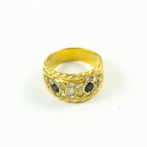 Bague jonc pour femme en or jaune 18 carats - Imagen 1 de 7