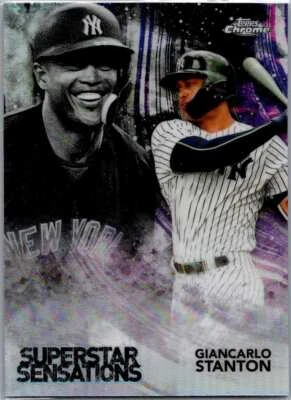 Giancarlo Stanton #SS-13 2018 Topps Chrome Superstar Sensations New York Yankees - Image 1 of 2