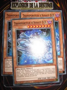 YU-GI-OH! PLAYSET (LOT DE 3) TRANSPORTEUR D'ASSAUT D.D. BODE-FR082 ED 1 FRANCAIS - Picture 1 of 1