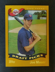 2002 Topps JOE MAUER Rookie Card #622 ~ MINT