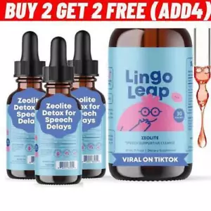 Lingo Leap Kindertropfen - Zeolith Detox für Sprachverzögerungen Therapie - 1oz - Bild 1 von 11