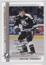 2000-01 ITG Be A Player Memorabilia SportsFest Chicago /10 Wayne Primeau #311