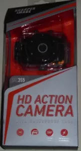 Sharper Image HD Mini Action Camera SVC355 HD 5 MP w/mounting hardware& SD card - Picture 1 of 6