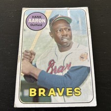 1969 Topps #100 Hank Aaron