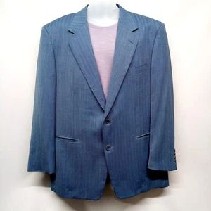 PAL ZILERI Lane Crawford Blazer Jacket Blue Loro Piana Fabric UK 42R / EU 52R - Picture 1 of 17