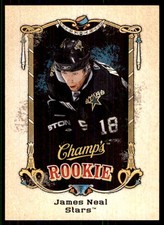 2008-09 Upper Deck Champ's James Neal Rookie #169