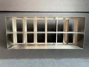 USA Scientific Upright Freezer Rack for Microplates 12 Place Rack - Imagen 1 de 5
