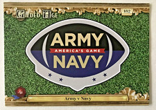 Army Navy Football America's Game    2023 HISTORIC AUTOGRAPHS GILDED AGE card