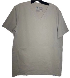 Blusa Médica FIGS Utilitaria de Tres Bolsillos para Mujer Talla Pequeña Bronceada M20SW1007 - Imagen 1 de 6