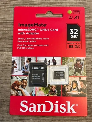 SanDisk 32GB ImageMate MicroSDHC UHS-I Micro SD Card - Image 1 of 2