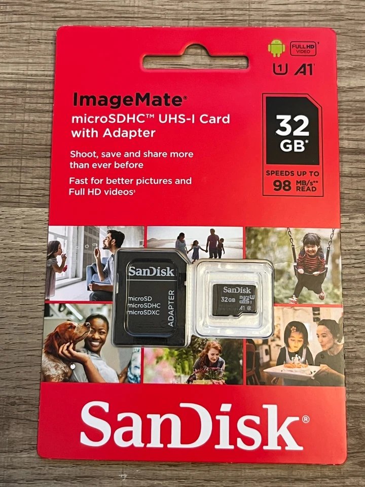 SanDisk 32GB ImageMate MicroSDHC UHS-I Micro SD Card - Image 1 of 2