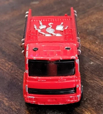 Maisto 2011 Fresh Metal Fire Department Pumper Truck 1:64 Scale - Image 1 of 4