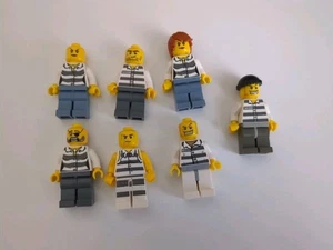 Lego Figuren Minifiguren Diebe Gefängnis Gegangene - Bild 1 von 1