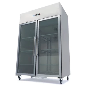 Gastronomie Kühlschrank  1400 Glastürkühlschrank Gerbekühlschrank - Bild 1 von 9