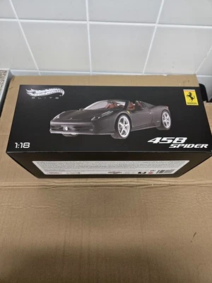 Ferrari 458 Spider edición limitada Hot Wheels Elite 1/18 Foto 1 de 4