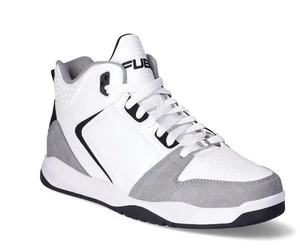 FUBU Herren The Hustle sportliche Freizeit Turnschuhe, Größe 12 Farbe weiß neu mit Etikett - Bild 1 von 7