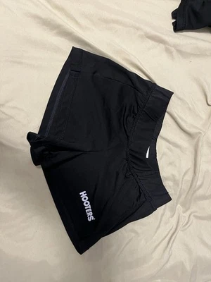 Pantalones Cortos Uniforme Negro Hooters Original XXS Foto 1 de 2