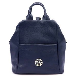 Italian Leather Backpack Shopper Shoulder Bag Ruksak Purse for Women Handmade - Picture 1 of 7