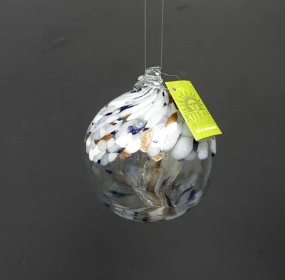 KITRAS Tree of Enchantment Series/Peace Hand Blown Art Glass 7" Garden Ornament - Image 1 of 4