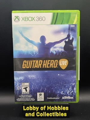 Guitar Hero Live (Microsoft Xbox 360) todavía tiene pegatina de sello - nunca usada Foto 1 de 3