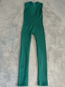 FCT BASICS Seamless Ribbed Jumpsuit Damen L Kelly Green Figurbetonte Passform - Bild 1 von 10