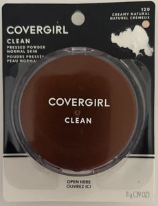 Covergirl Clean Pressed Powder 120 Creamy Natural Original Talkum - Bild 1 von 3