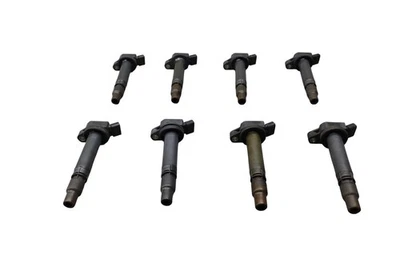 07-17 Lexus LS460 LS460L Denso Ignition Coil Set Of 8 90919A2005 Oem - Image 1 of 4