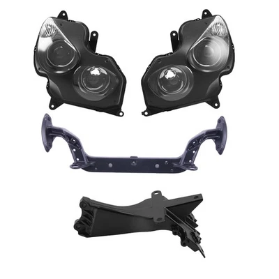 Headlight & Mirror Fairing Stay Bracket Fit For Kawasaki Ninja ZX14R 2006-2011 - Изображение 1 из 4