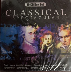 VARIOUS ARTISTS "CLASSICAL SPECTACULAR" BRAND NEW ORIGINAL 2003 UK 10CD BOX SET - Picture 1 of 2