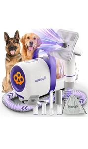 Dog Hair Vacuum & Dog Grooming Kit/Low Noise Dog Grooming Vacuum12Kpa Open Box - Picture 1 of 24