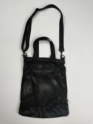 Auténtico Bolso para Libros BAPE A Bathing Ape Malla Negra *PEQUEÑO AGUJERO Foto 1 de 4