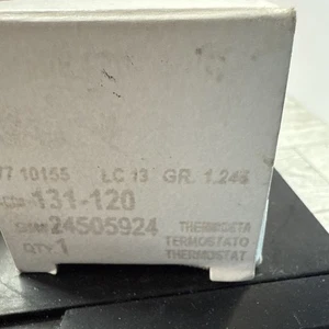 ACDelco 131-120 GM Equipo Original 195 Motor Termostato con Sello Nuevo de Lote Antiguo - Imagen 1 de 2