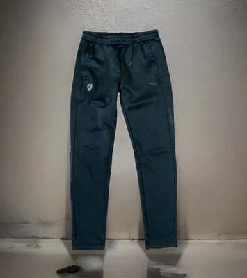 Pantalones deportivos Puma Scuderia Ferrari verde oscuro talla S Foto 1 de 4