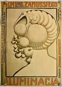 Iluminacja (1973) Original polnisches Filmplakat gerollt 23x33 - Bild 1 von 1