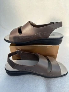 Hotter comfort concept uk 6 mink nubuck leather easy fit - Picture 1 of 8