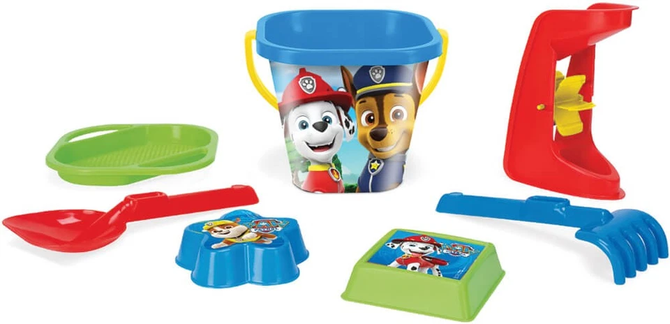 Sandspielzeug Set Paw Patrol Eimergarnitur 7-teilig Wader - Bild 1 von 1