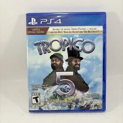 Tropico 5 -- Limited Special Edition (Sony PlayStation 4, 2015) PS4 New Sealed - Image 1 of 4