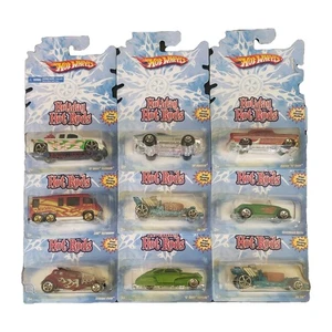 Lot of 8 Hot Wheels Holiday Hot Rods 2008 COMPLETE SET w Chevy Silver. - Picture 1 of 13