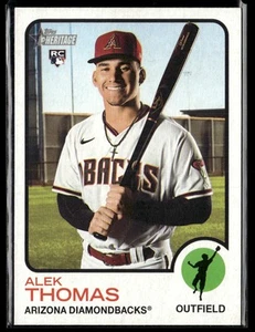 2022 Topps Heritage #597 Alek Thomas - Picture 1 of 2