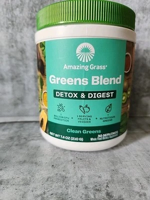 amazing grass greens blend Detox & digest clean greens - Exp: 06/26 (Z3) - Image 1 of 3