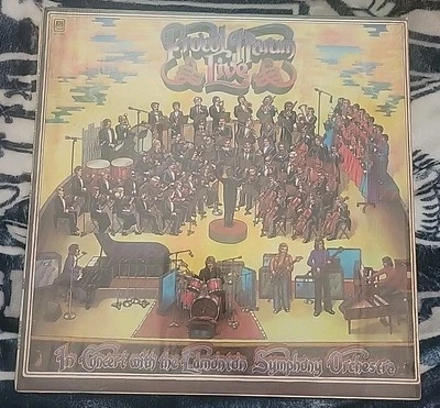 Procol Harum Live w/ Edmonton Symphony Orchestra LP 1972 A&M SW-94366 - Imagem 1 de 4